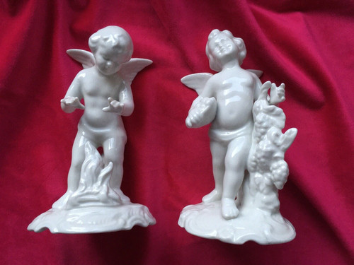 Dresden blanc chine - blanc, cherub