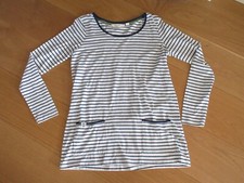 Ladies Lazy jacks white navy