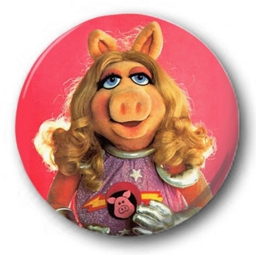 Miss piggy inch 25mm - 1,