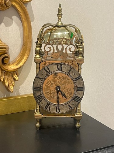 Antique french brass - french, lantern