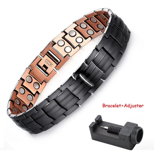Pure copper bracelet for men - pure,