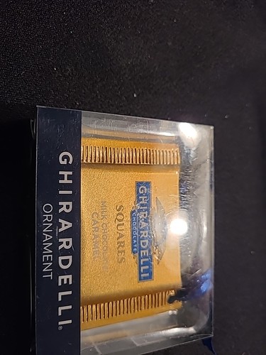 Ghirardelli ornament caramel - -,