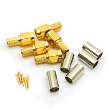 5pcs SMA Male Crimp RF