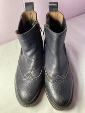 Sea Salt Chelsea Boots Blue Size 5