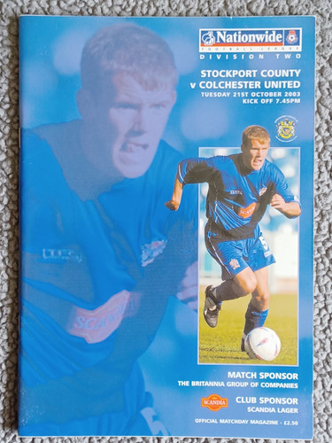 Stockport county colchester - county,