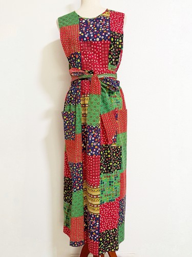 Vintage 70s patchwork print - 70s,