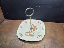Vintage Parrott & Company Single Tier Cake Stand