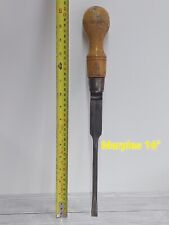 Marples vintage 16" carpenters slot  screwdriver Cross Ground Point Skidproof
