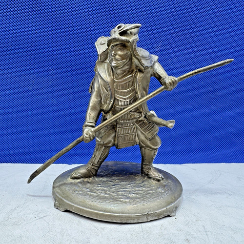 Samurai naginata figurine - naginata,