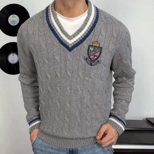 Henri lloyd cable - knit, neck