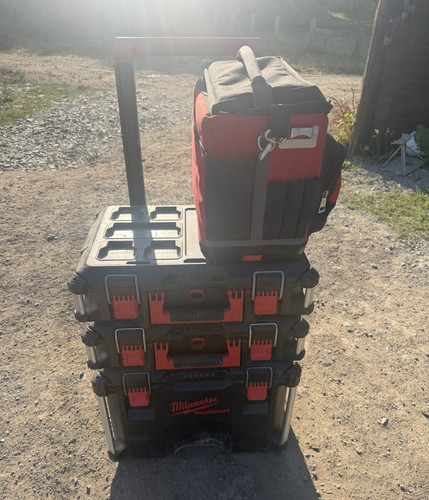 Milwaukee packout 4pc rolling - milwaukee,
