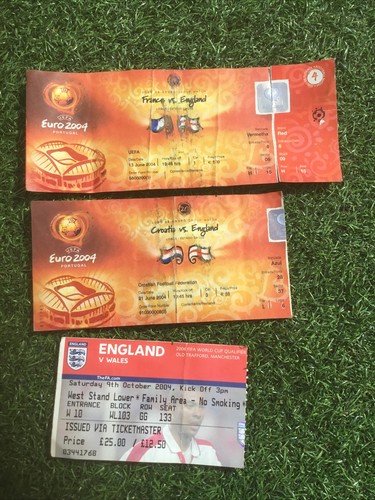 England match tickets from - x, 3