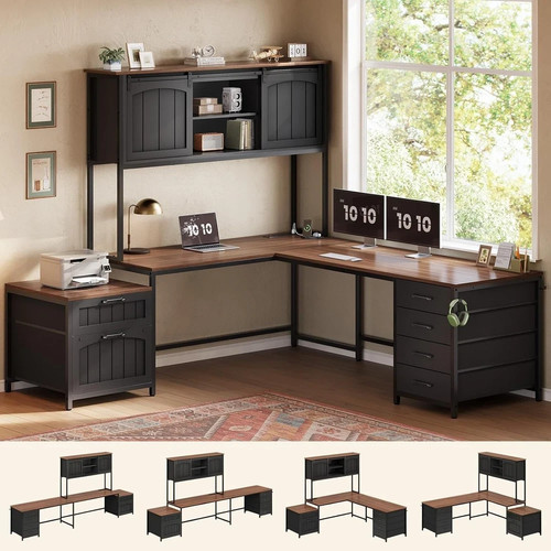 Farmhouse shaped office - l,