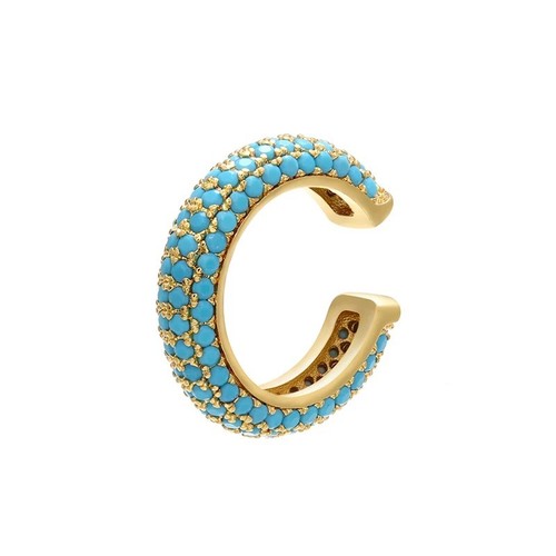 Crystal ear cuff - crystal,