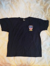 FDNY Shirt Mens Large Blue