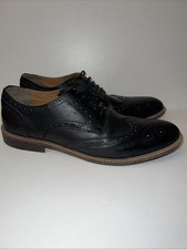 Taylor & Wright Men’s Black Brogue Lace Up Oxford Shoes Size UK 12 EU 46