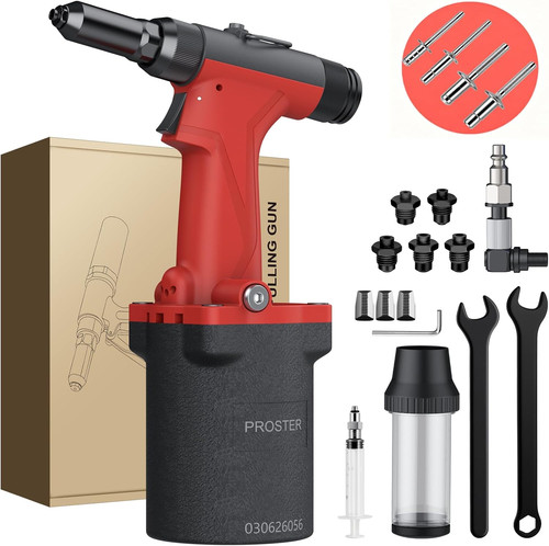 Pneumatic rivet gun 5400lbf - rivet,