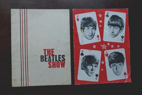 Two beatles tour programmes - tour,