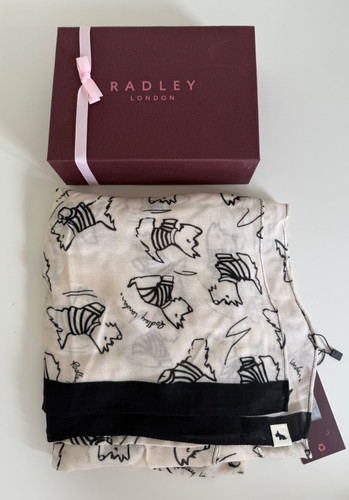 Radley sketchy dog chalk scarf - radley,