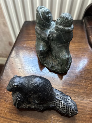 Canada wolf original soapstone - wolf,
