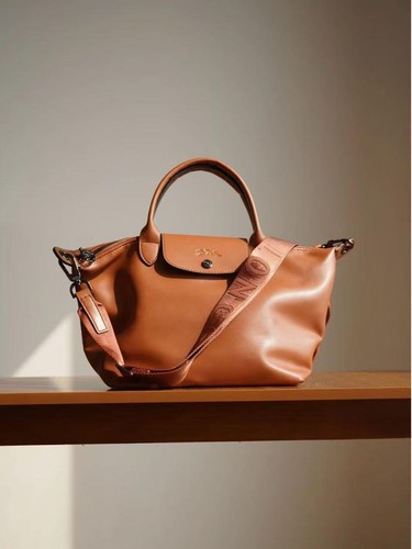 Longchamp tote leather - le,