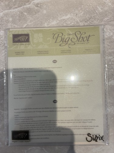Stampin sizzix big - stampin',