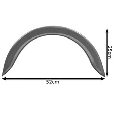 8" Trailer Mudguard Galvanised