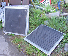 HEAVY DUTY MANHOLE COVER AND FRAME TOP QUALITY APPROX 600 x 600 CHOICE.. PENNINE