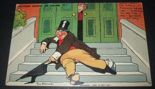 Tom browne comic father - tom, keeps