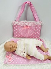 BAG & CHANGING MAT FOR REBORN BABY DOLLS & PRAMS GIFT IDEA 