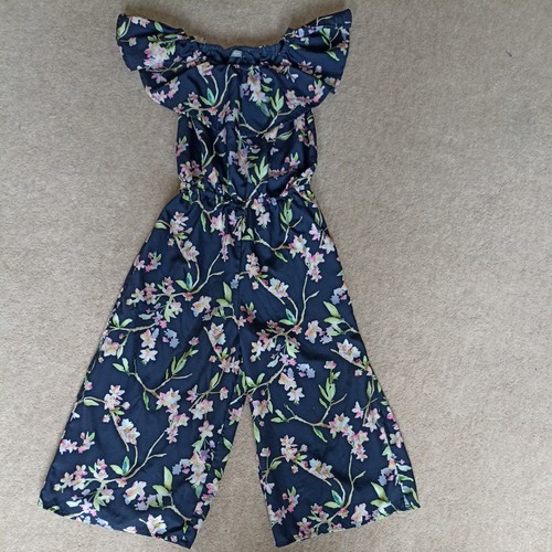 Next girls navy - navy, floral
