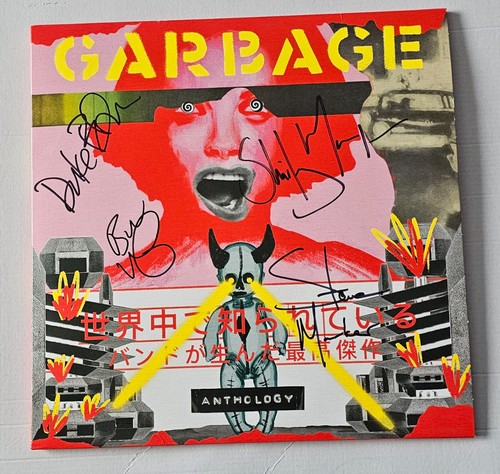 Signed garbage anthology - signed, :