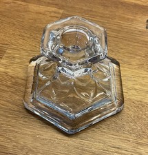 Art Deco Clear Glass