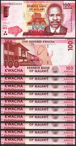 Malawi 100 kwacha - kwacha,, unc