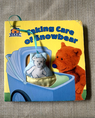 Vintage bear the big blue - (bear,