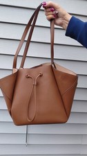 Zara Tan Bucket Bag