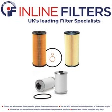 Filter Kit for Mercedes Unimog U1600/U1600A 427.105 w/OM366A 156hp 115kW Eng 198