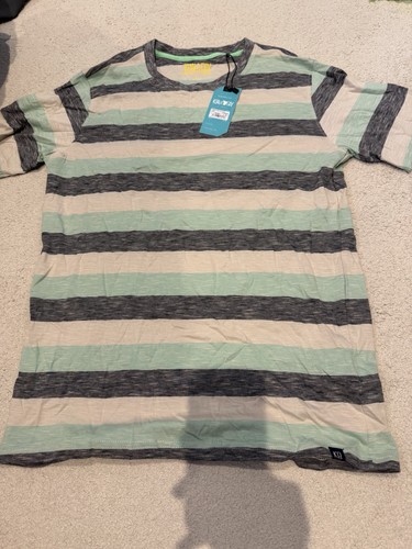Koala bay stripy mens tshirt - koala,