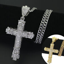Crystal Cross Big Pendant