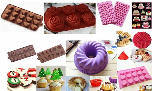 Baking silicone fondant cake - baking,