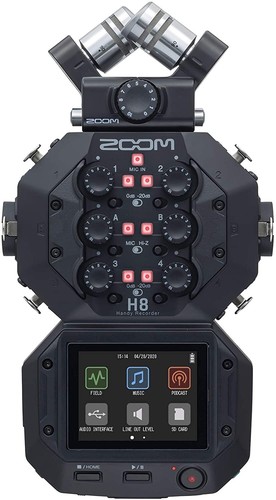 Zoom input 12 track - h8, 8-input