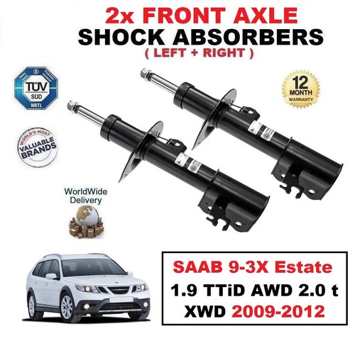 Front shock absorbers - 2x,