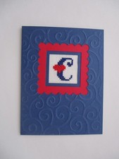 Handmade Greeting Card Cross