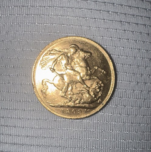 King edward vii 1909 22ct - edward,