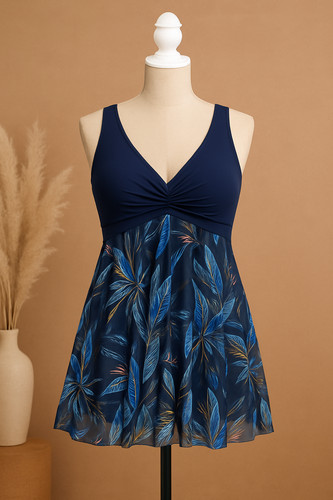 Shekini swimdress blue - shekini,