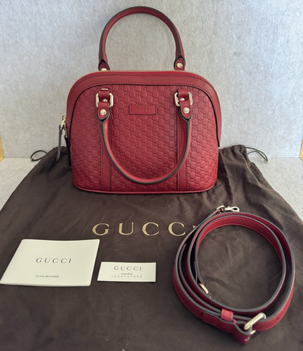 Gucci micro red leather - micro,