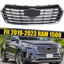 Front Grille Chrome+Black