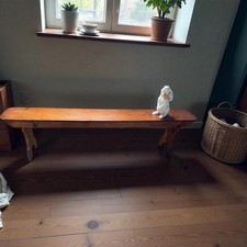 Victorian School Pine Bench