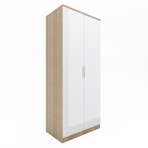 High gloss door wardrobe - 2,