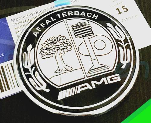 Amg hood emblem - amg,